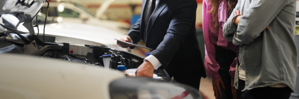 demostrar una avería con el coche reparado